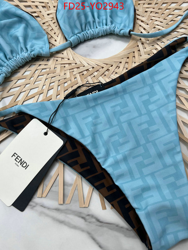 Swimsuit-Fendi,perfect quality designer replica , ID: YO2943,$: 25USD