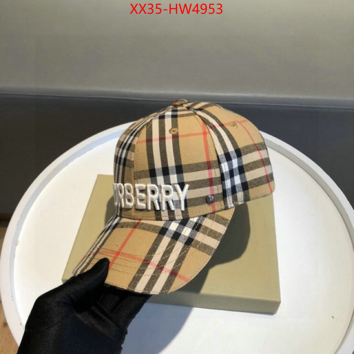 Cap (Hat)-Burberry,knockoff , ID: HW4953,$: 35USD