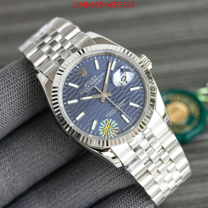 Watch (TOP)-Rolex,mirror copy luxury , ID: WD3820,$: 359USD