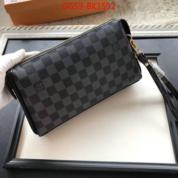 LV Bags(4A)-Wallet,ID: BK1592,$:59USD