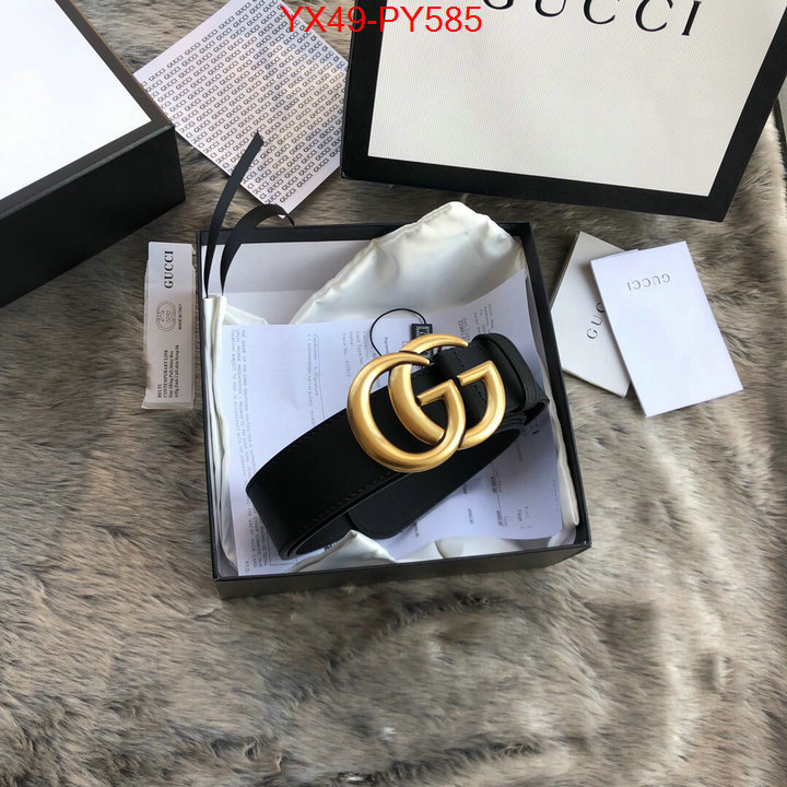 Belts-Gucci,best replica new style , ID: PY585,$:49USD