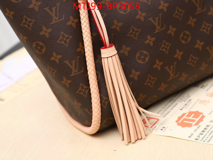 LV Bags(4A)-Handbag Collection-,ID: BP3058,$: 99USD