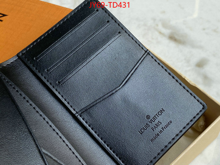 LV Bags(TOP)-Wallet,ID: TD431,$: 69USD