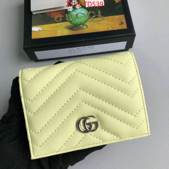 Gucci Bags(4A)-Wallet-,ID: TD539,$: 59USD