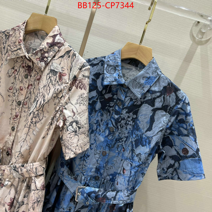 Clothing-Dior,luxury fashion replica designers ,ID: CP7344,$: 125USD