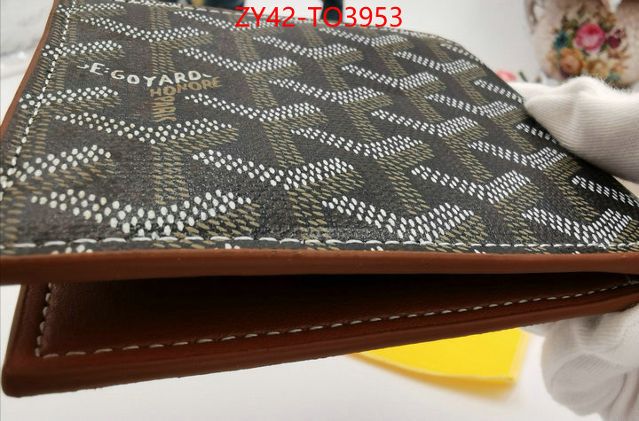 Goyard Bags(4A)-Wallet,counter quality ,ID: TO3953,$: 42USD