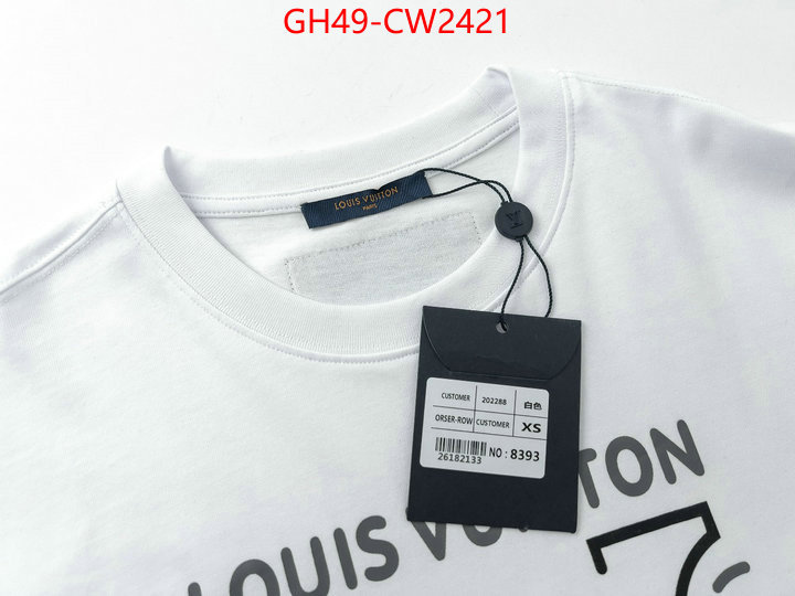 Clothing-LV,best site for replica , ID: CW2421,$: 49USD