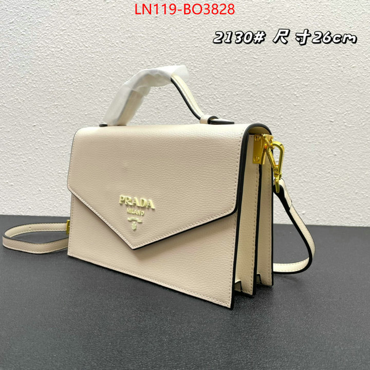 Prada Bags(4A)-Diagonal-,designer replica ,ID: BO3828,$: 119USD