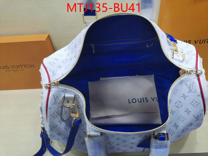 LV Bags(4A)-Keepall BandouliRe 45-50-,mirror quality ,ID: BU41,$: 135USD