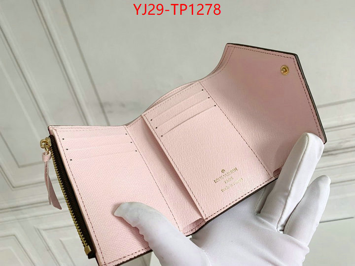 LV Bags(4A)-Wallet,ID: TP1278,$: 29USD