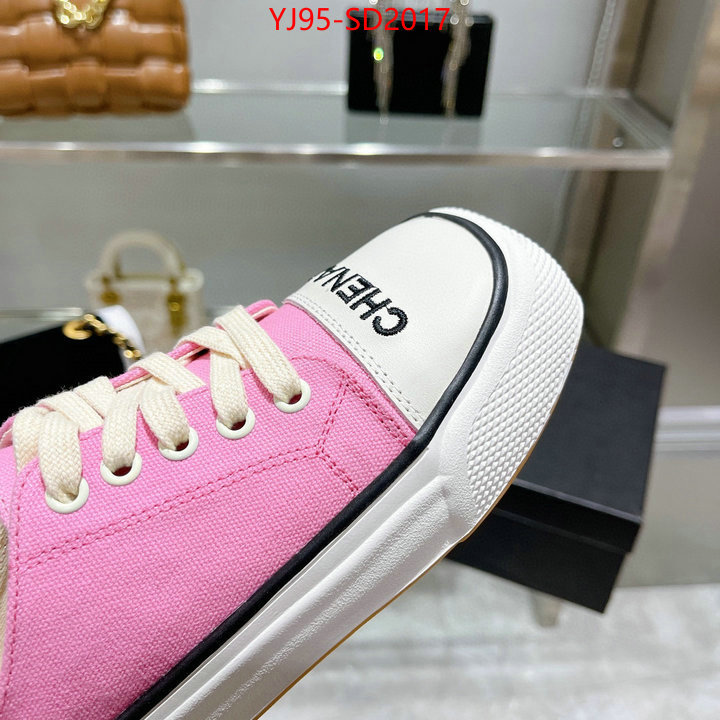 Women Shoes-Chanel,replica for cheap , ID: SD2017,$: 95USD