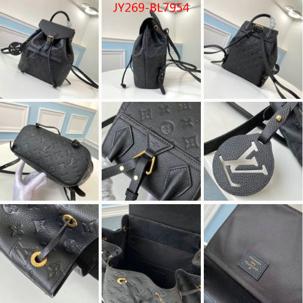 LV Bags(TOP)-Backpack-,ID: BL7954,$: 269USD