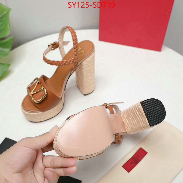 Women Shoes-Valentino,designer 7 star replica , ID: SD719,$: 125USD