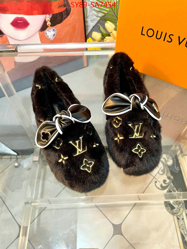 Women Shoes-LV,found replica , ID: SA7454,$: 89USD