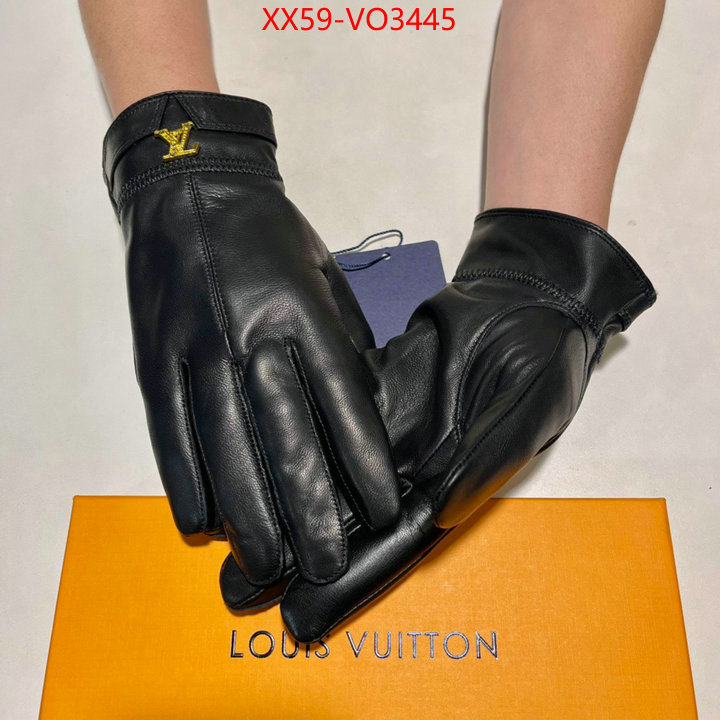 Gloves-LV,top quality , ID: VO3445,$: 59USD