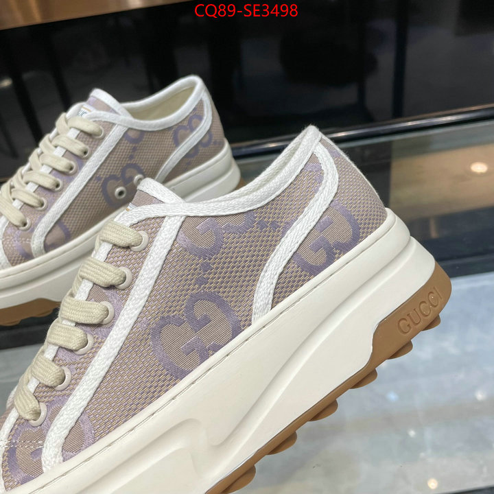 Women Shoes-Gucci,fake aaaaa , ID: SE3498,$: 89USD