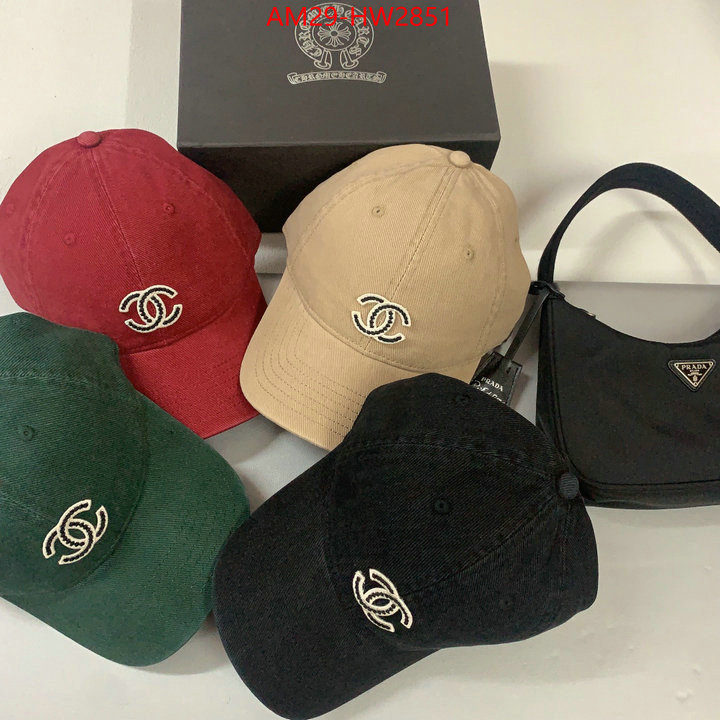 Cap (Hat)-Chanel,best quality designer , ID: HW2851,$: 29USD