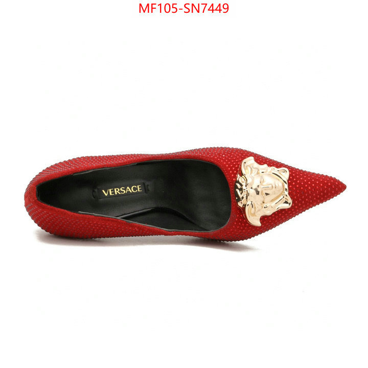 Women Shoes-Versace,shop cheap high quality 1:1 replica , ID: SN7449,$: 105USD