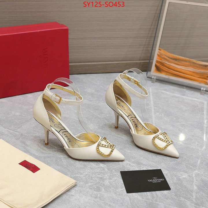 Women Shoes-Valentino,aaaaa+ class replica , ID: SO453,$: 125USD