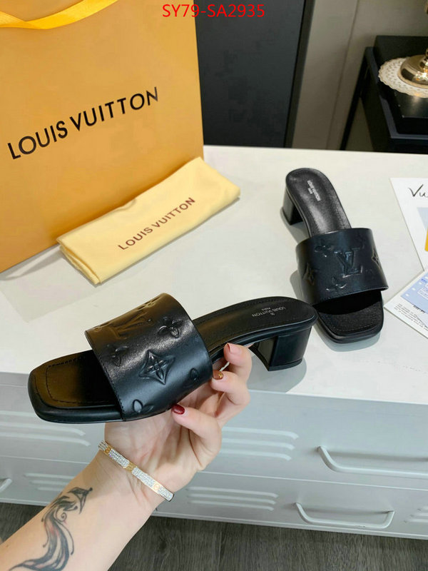 Women Shoes-LV,2023 aaaaa replica customize , ID:SA2935,$: 79USD