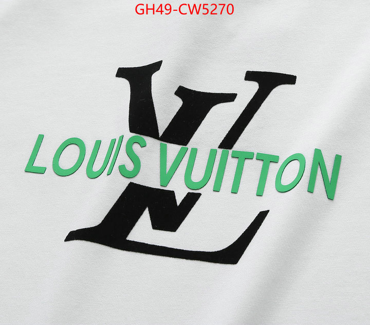 Clothing-LV,perfect , ID: CW5270,$: 49USD