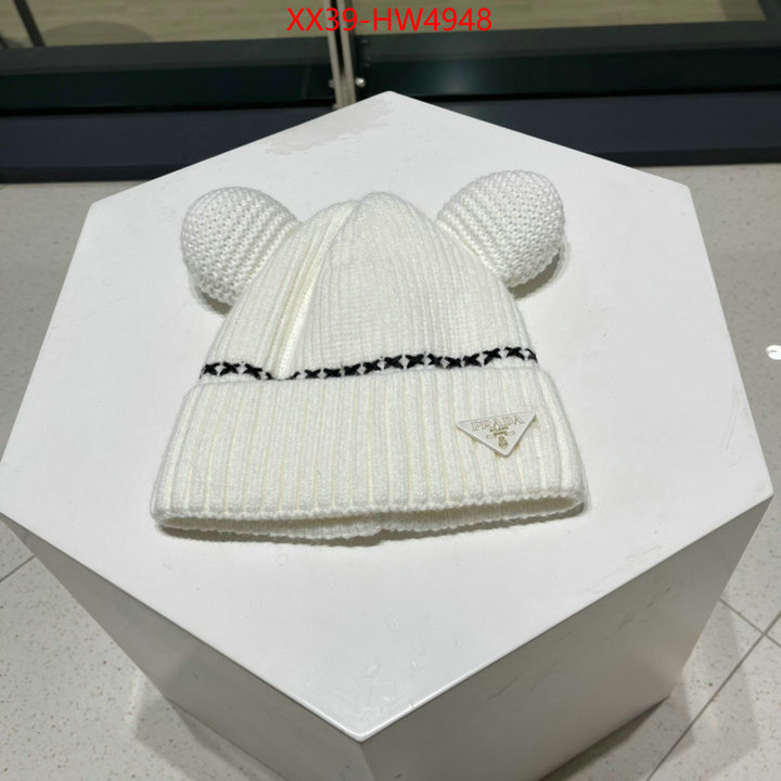 Cap (Hat)-Prada,cheap replica , ID: HW4948,$: 39USD
