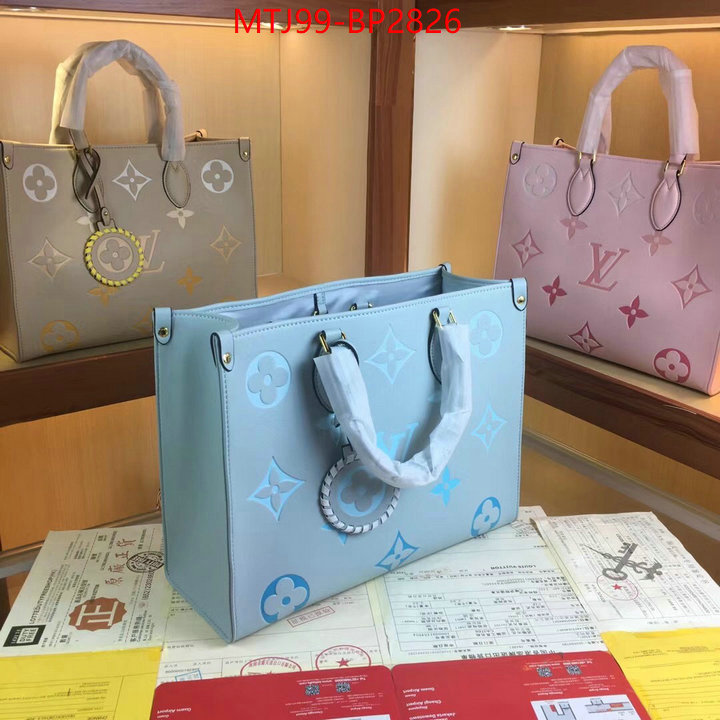 LV Bags(4A)-Handbag Collection-,ID: BP2826,$: 89USD