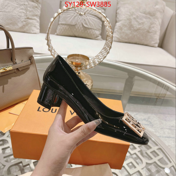 Women Shoes-LV,replcia cheap from china , ID: SW3885,$: 129USD