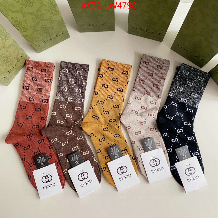 Sock-Gucci,aaaaa replica designer , ID: LW4798,$: 32USD