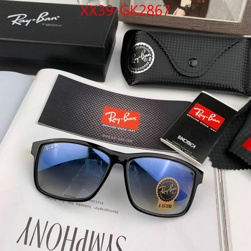Glasses-RayBan,brand designer replica , ID: GK2867,$:39USD