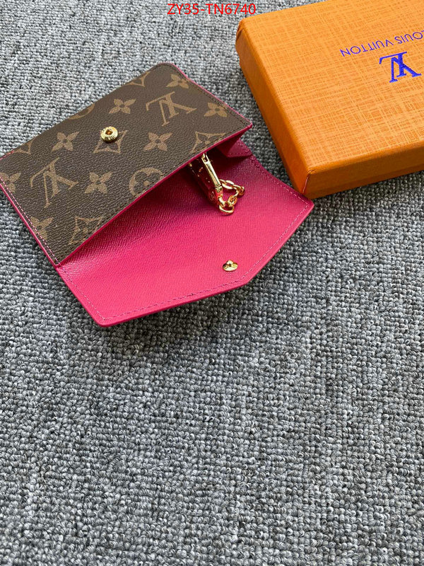 LV Bags(4A)-Wallet,ID: TN6740,$: 35USD