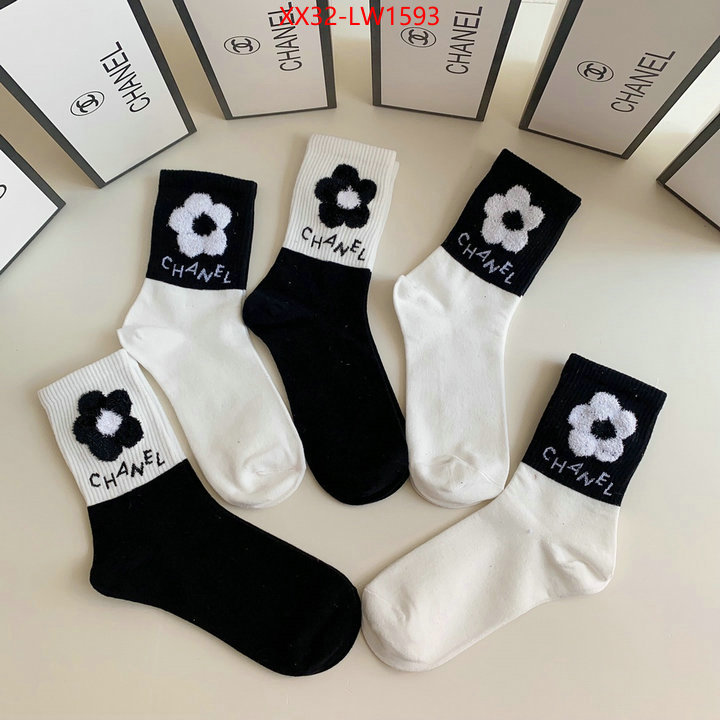 Sock-Chanel,7 star collection , ID: LW1593,$: 32USD