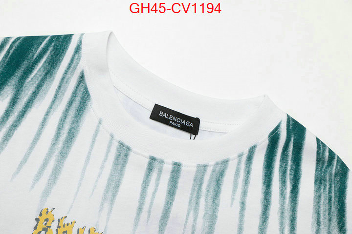 Clothing-Balenciaga,what best designer replicas , ID: CV1194,$: 45USD