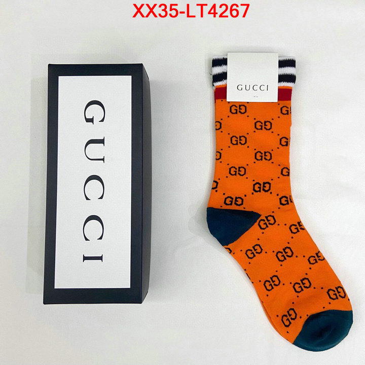 Sock-Gucci,luxury shop , ID: LT4267,$: 35USD