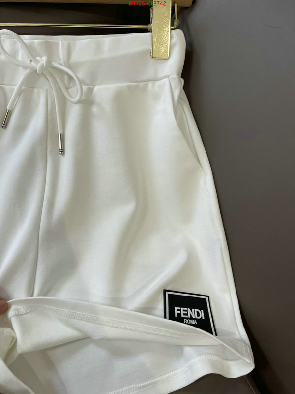 Clothing-Fendi,website to buy replica , ID: CE3742,$:125USD