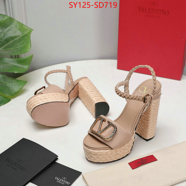 Women Shoes-Valentino,designer 7 star replica , ID: SD719,$: 125USD