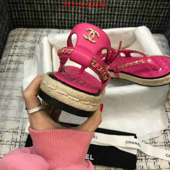 Women Shoes-Chanel,where quality designer replica , ID: SD742,$: 115USD