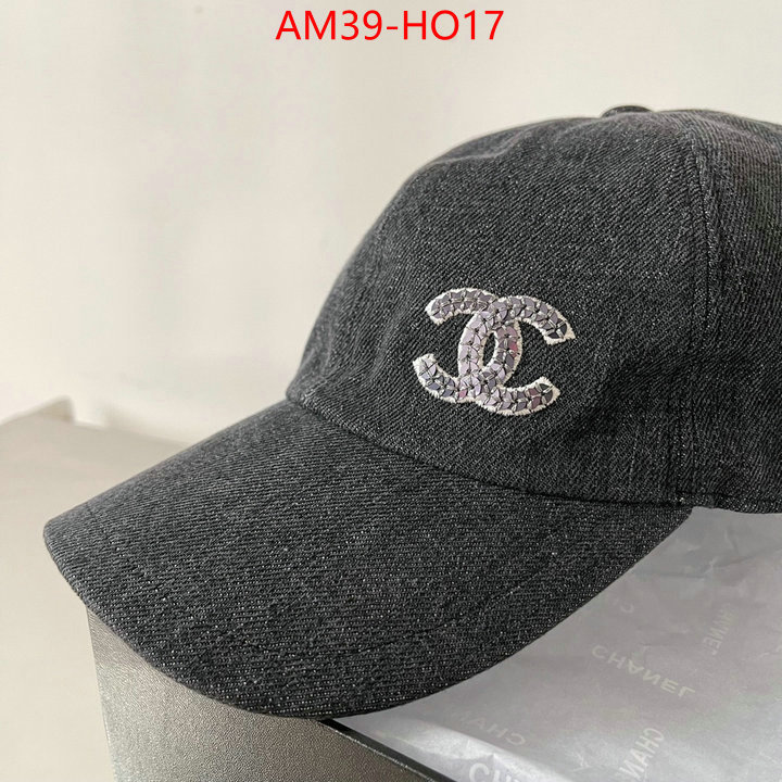 Cap (Hat)-Chanel,2023 aaaaa replica 1st copy , ID: HO17,$: 39USD