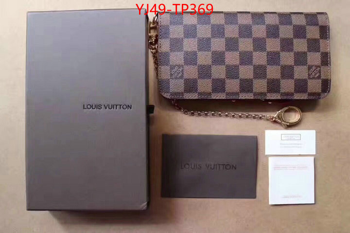 LV Bags(4A)-Wallet,ID: TP369,$: 49USD