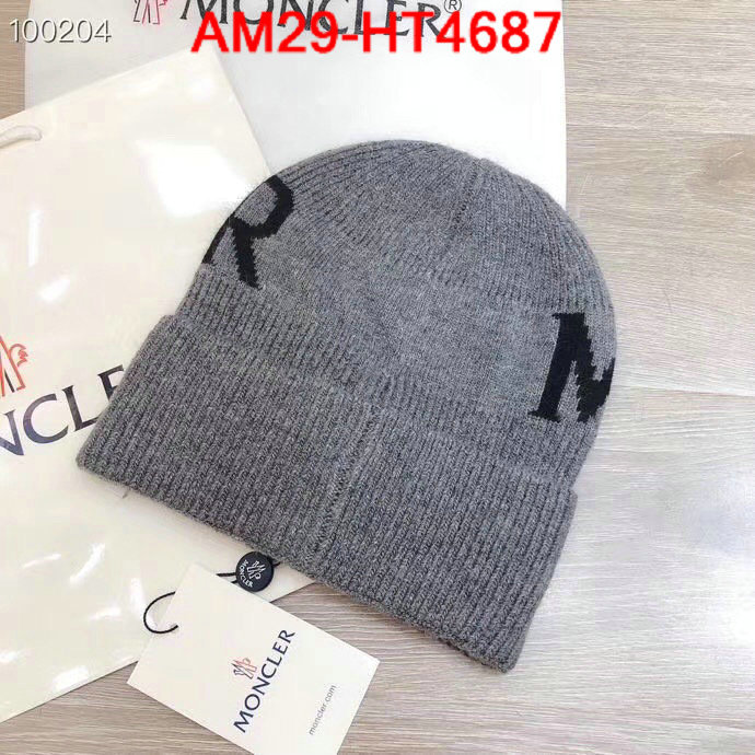 Cap (Hat)-Moncler,fake , ID: HT4687,$: 29USD