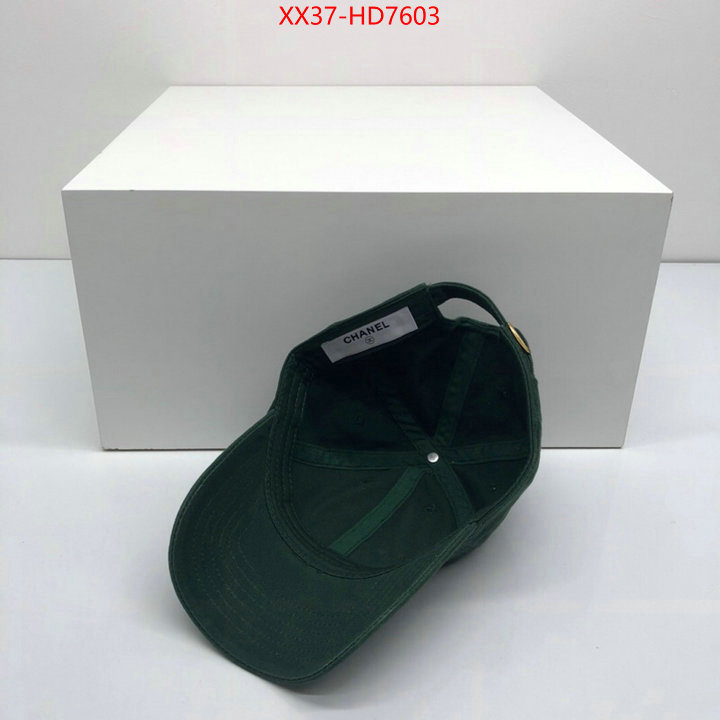 Cap (Hat)-Chanel,brand designer replica , ID: HD7603,$: 37USD