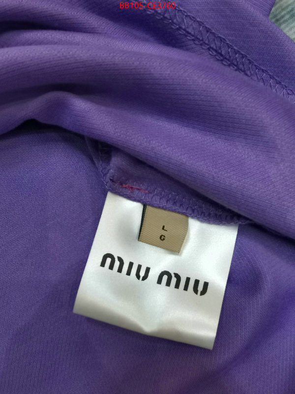 Clothing-MIU MIU,best replica new style , ID: CE3760,$:105USD