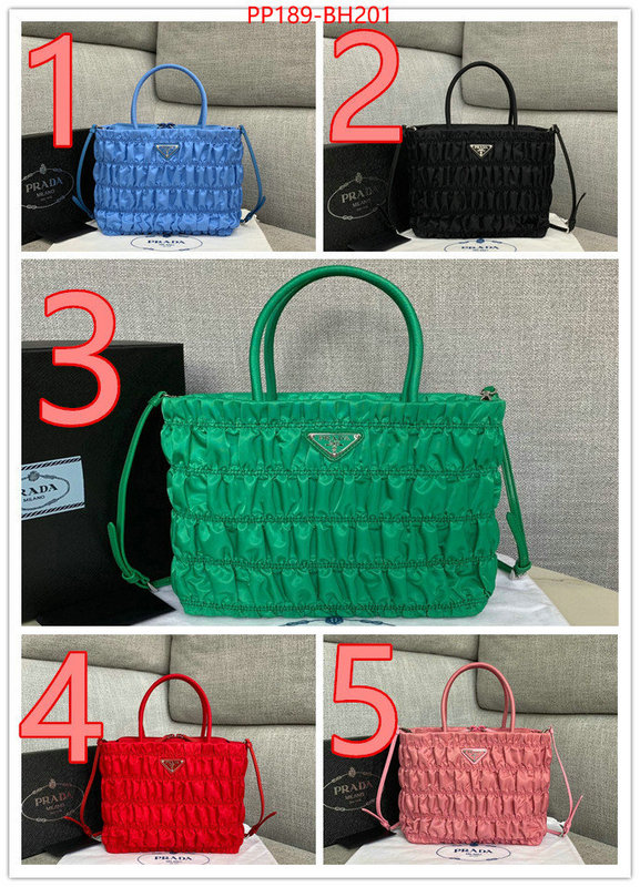 Prada Bags(TOP)-Diagonal-,ID: BH201,$:189USD