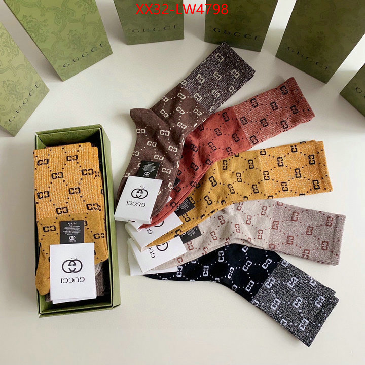 Sock-Gucci,aaaaa replica designer , ID: LW4798,$: 32USD