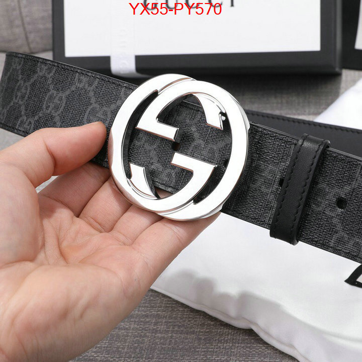 Belts-Gucci,best quality replica , ID: PY570,$:55USD