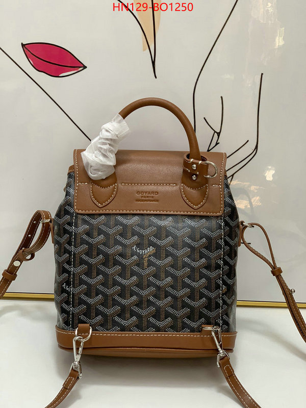 Goyard Bags(4A)-Backpack-,best fake ,ID: BO1250,$: 129USD