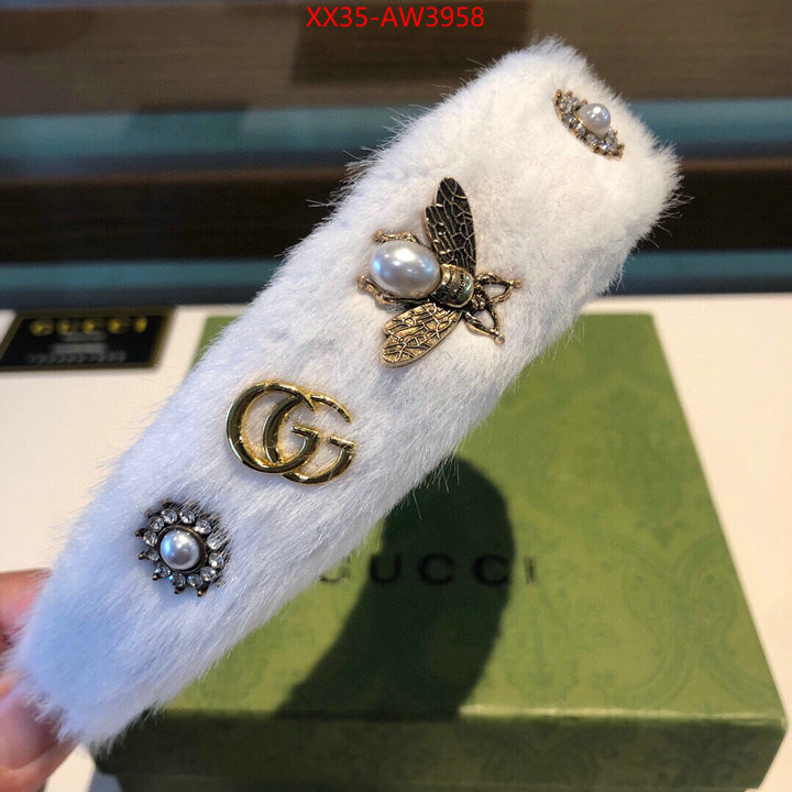 Hair band-Gucci,high quality replica , ID: AW3958,$: 35USD