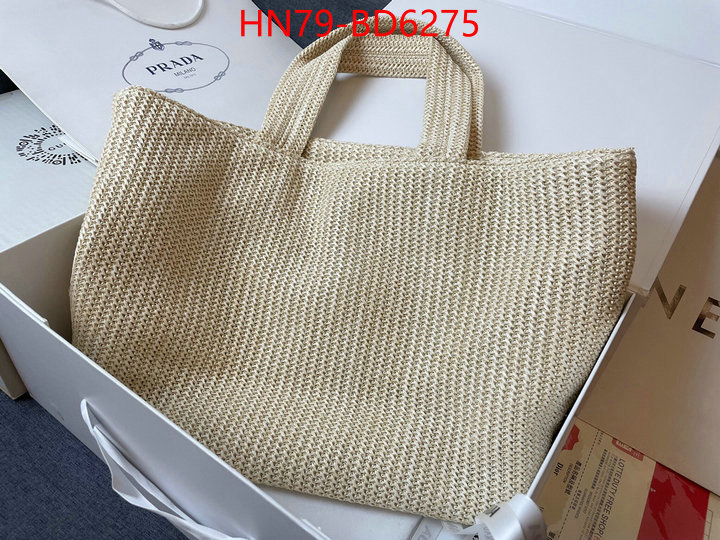 Prada Bags(4A)-Handbag-,designer high replica ,ID: BD6275,$: 79USD