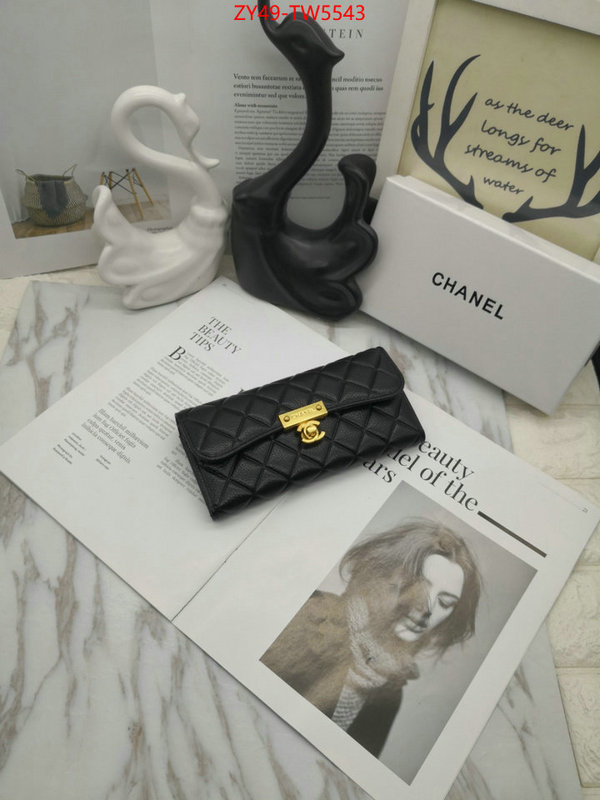 Chanel Bags(4A)-Wallet-,ID: TW5543,$: 49USD