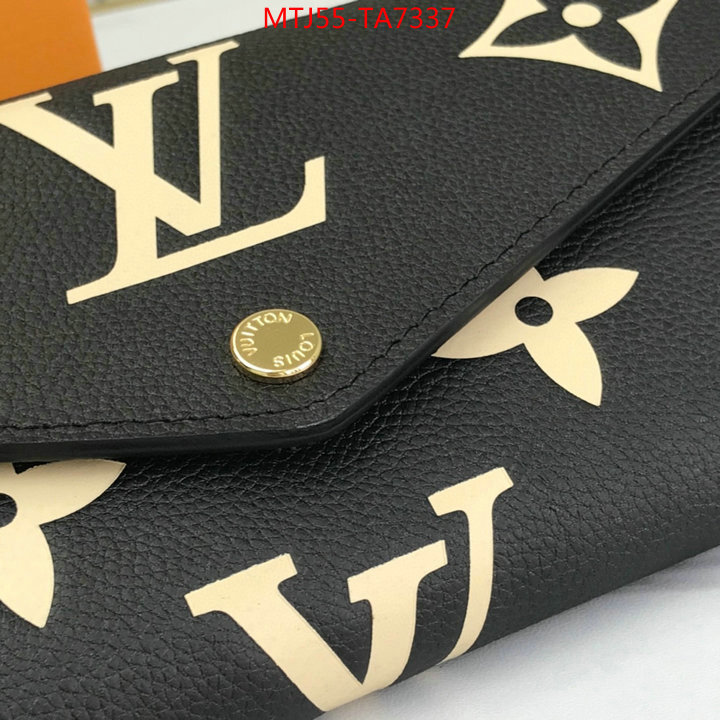 LV Bags(4A)-Wallet,ID: TA7337,$: 55USD